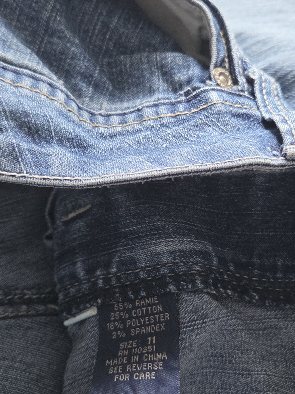 Angels Jeans Low Rise Boot Cut - Picture 2 of 5
